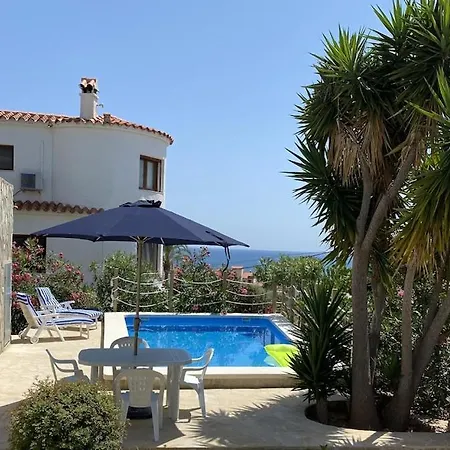 Villa Franca Air Conditioned With Sea View, Wifi, And Private Pool