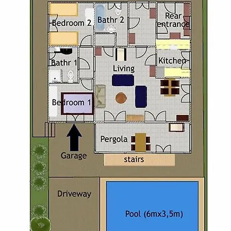 Franca Air Conditioned With Sea View, Wifi, And Private Pool